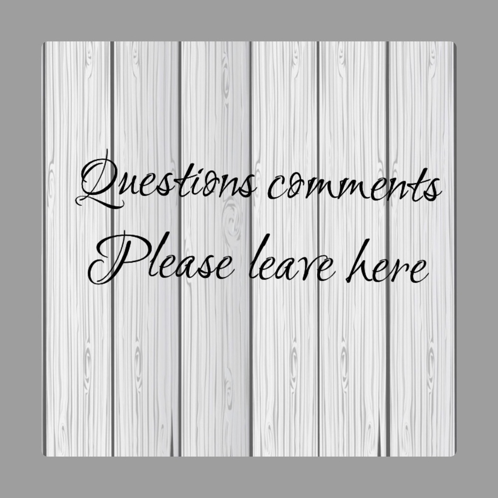 🌸Questions Comments Please leave here💗